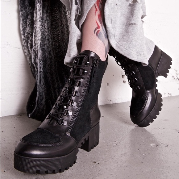 kendall and kylie lace up boots